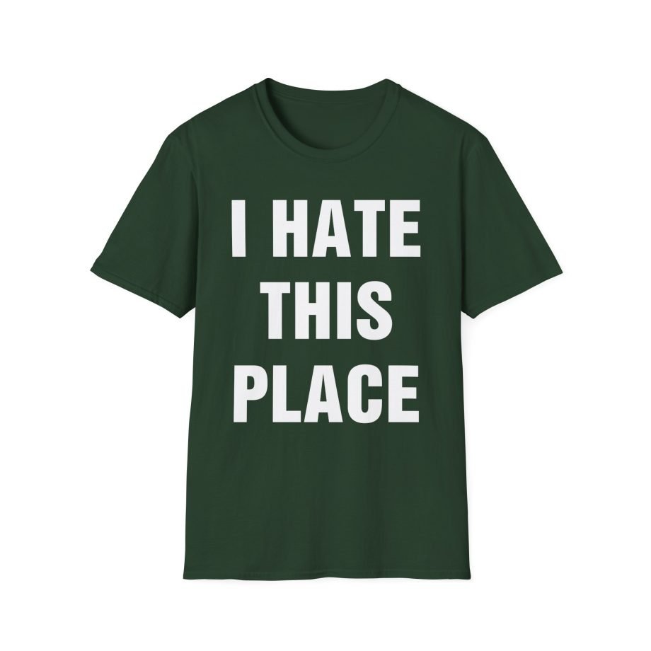 Hot Water Music I Hate This Place Unisex Softstyle T-Shirt