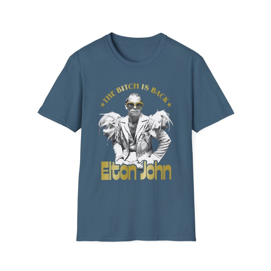 EJF Bitch is Back Foil Unisex Softstyle T-Shirt