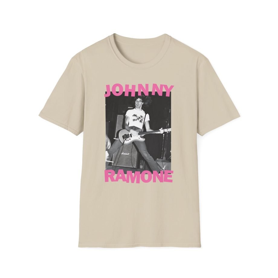 Johnny Ramone Seal Unisex Softstyle T-Shirt