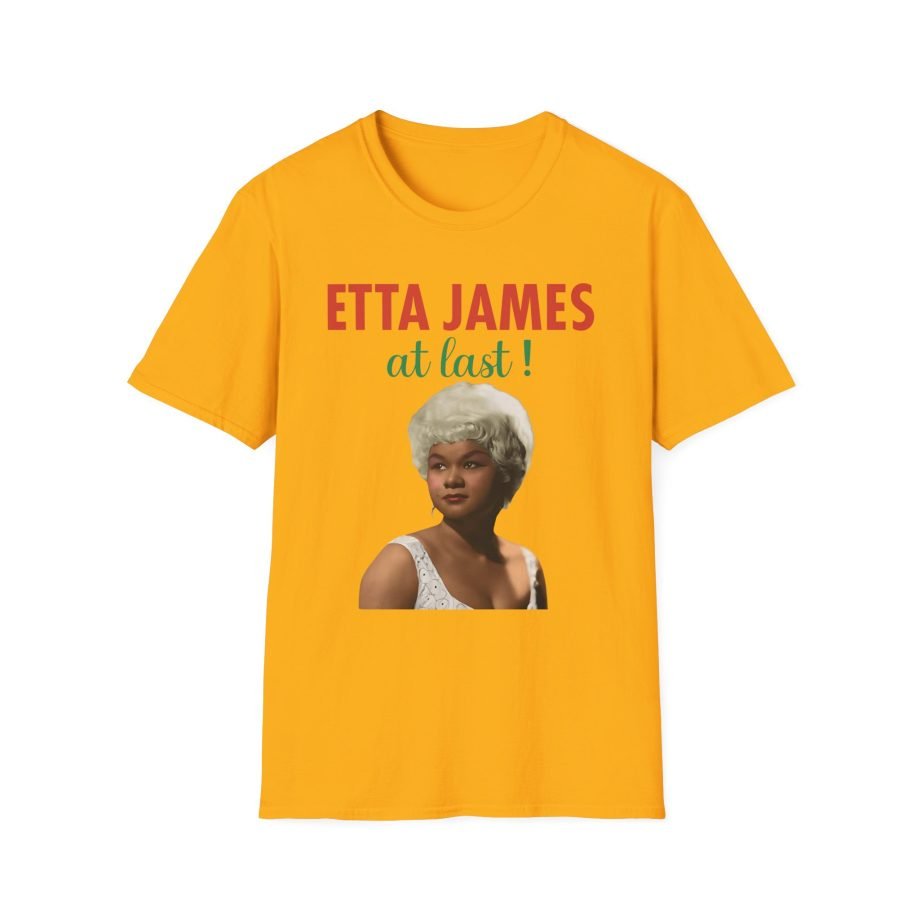 Etta James at Last Unisex Softstyle T-Shirt