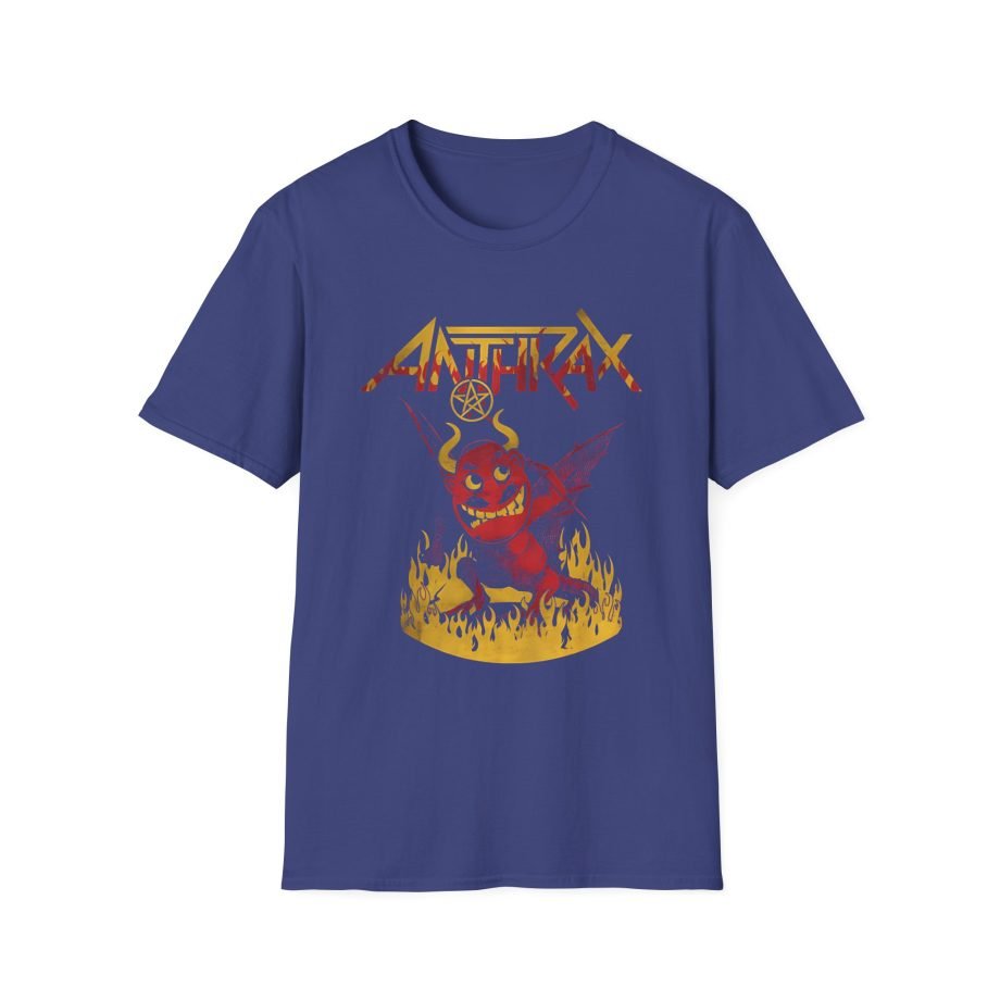Anthrax Coal Demon Unisex Softstyle T-Shirt