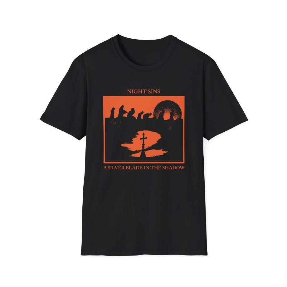 Night Sins A Silver Blade In The Shadow Unisex Softstyle T-Shirt