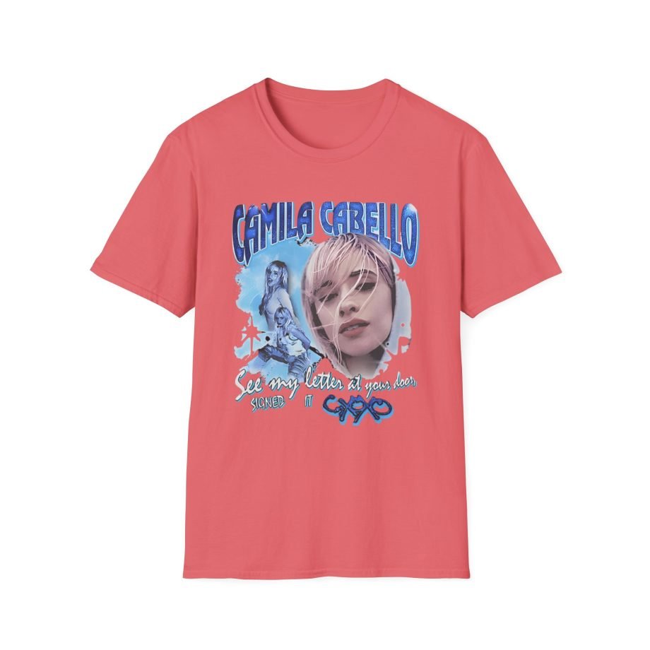 Camila Cabello Signed It C,xoxo Unisex Softstyle T-Shirt