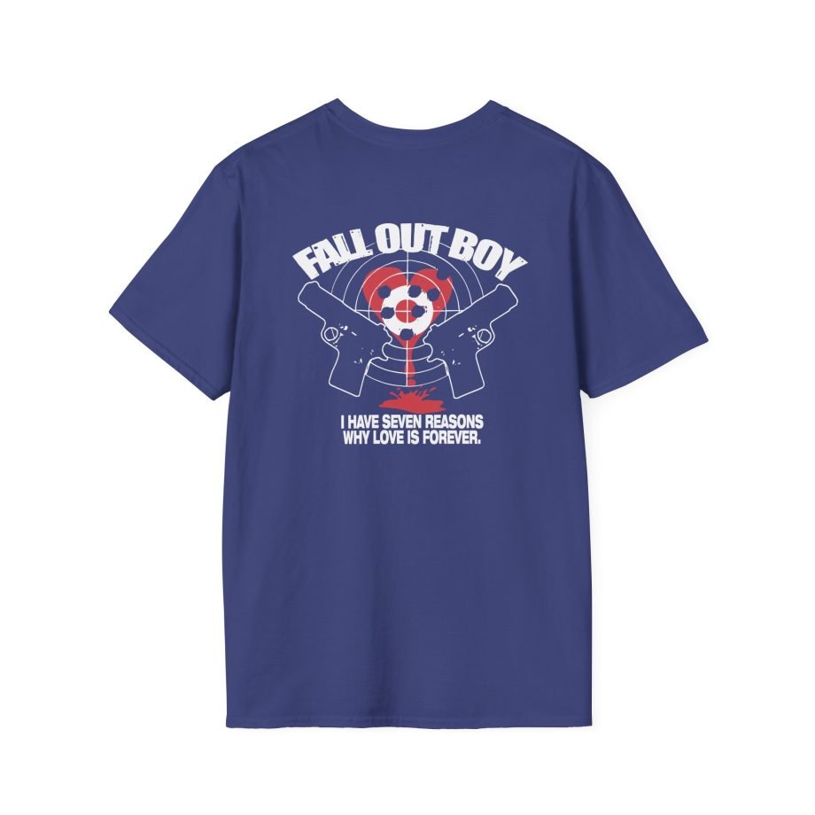 Fall Out Boy Gun I Have Seven Reasons Unisex Softstyle T-Shirt