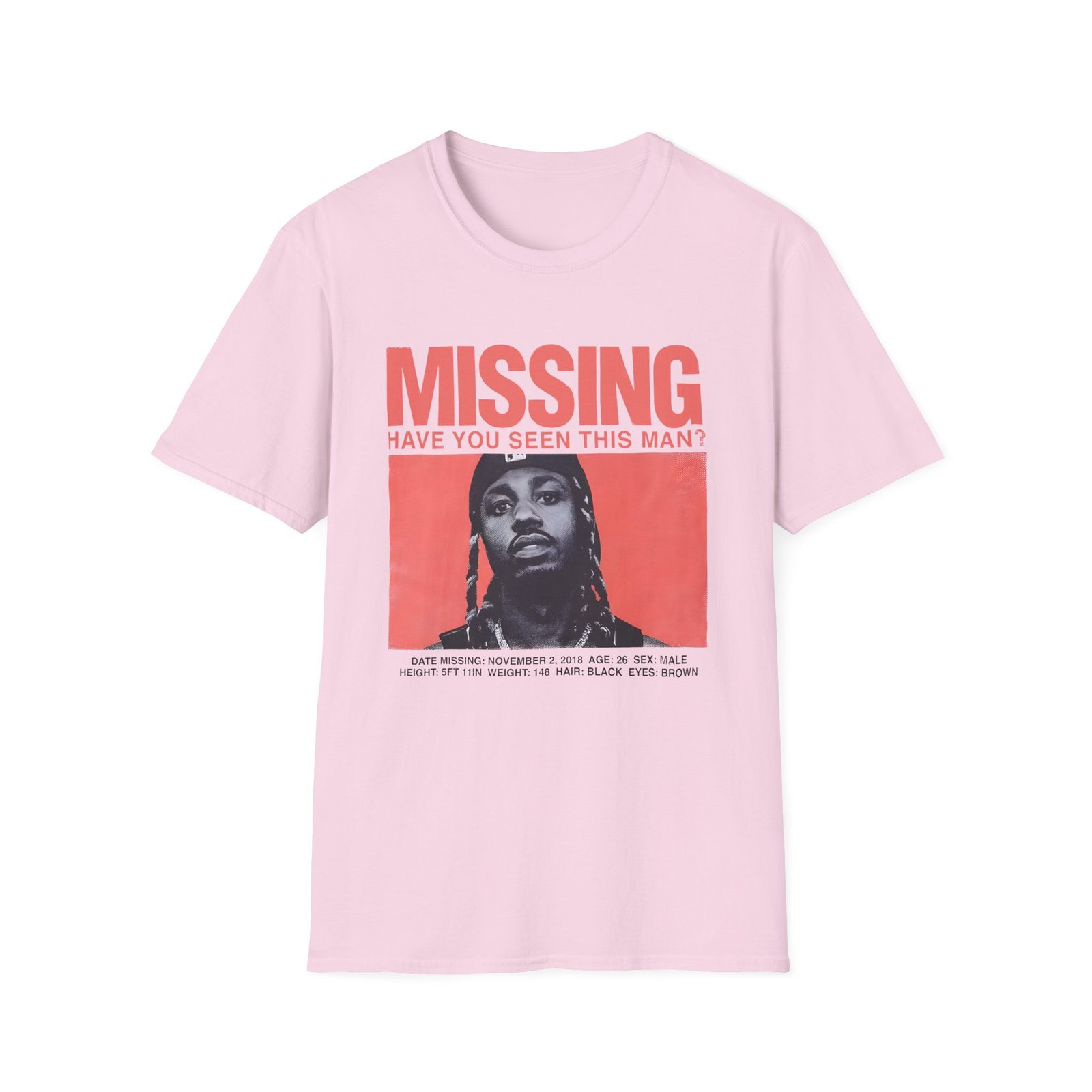 Metro Boomin Missing Poster Unisex Softstyle T-Shirt