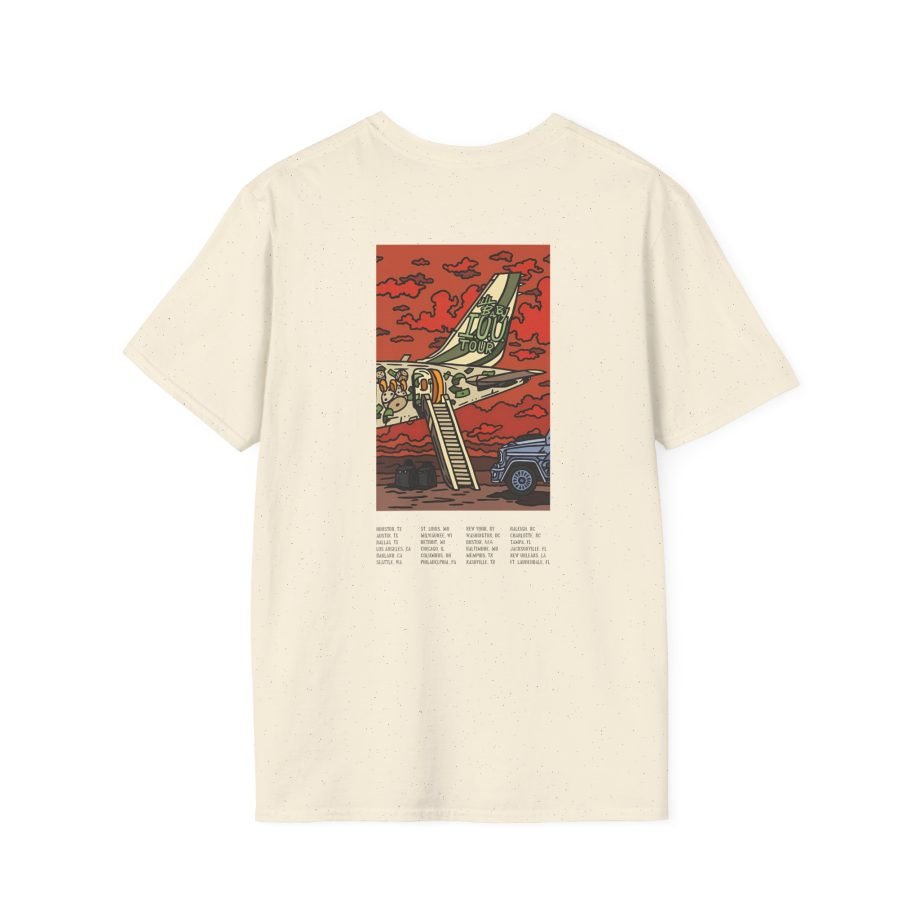 Lil Baby Iou Tour Flying Unisex Softstyle T-Shirt
