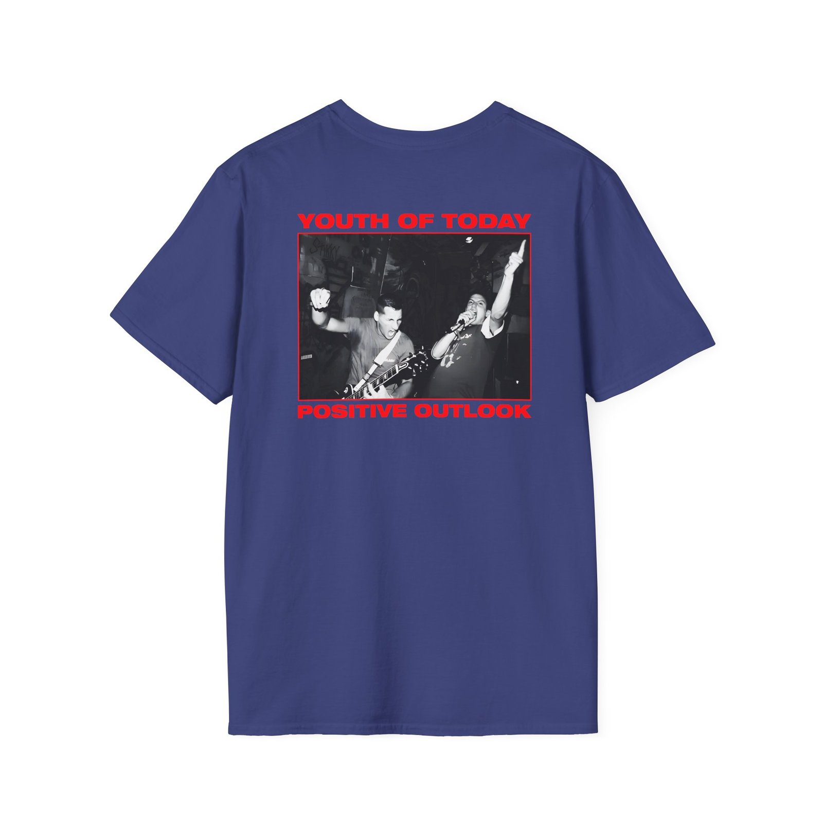 Youth of Today Positive Outlook VUnisex Softstyle T-Shirt