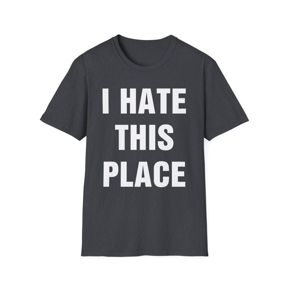 Hot Water Music I Hate This Place Unisex Softstyle T-Shirt
