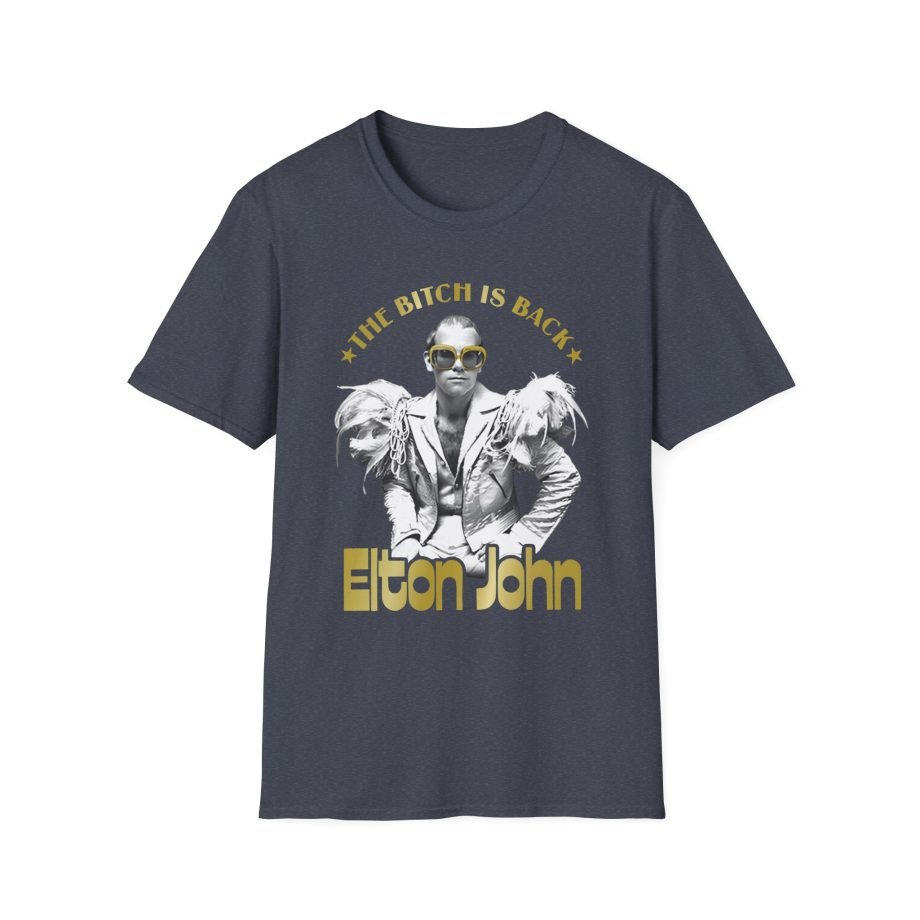 EJF Bitch is Back Foil Unisex Softstyle T-Shirt