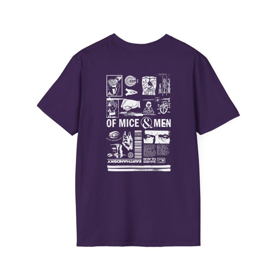 Of Mice and Men Earthandsky Unisex Softstyle T-Shirt
