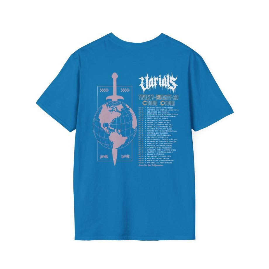 Varials Fatalism Tour Unisex Softstyle T-Shirt