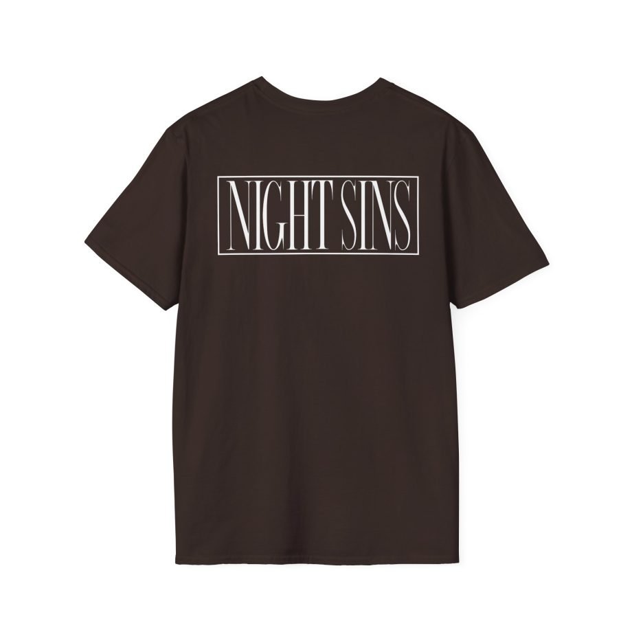 Night Sins Portrait in Silver Style Unisex Softstyle T-Shirt