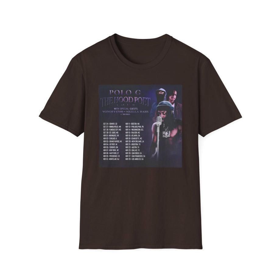 Polo G Hood Poet Unisex Softstyle T-Shirt