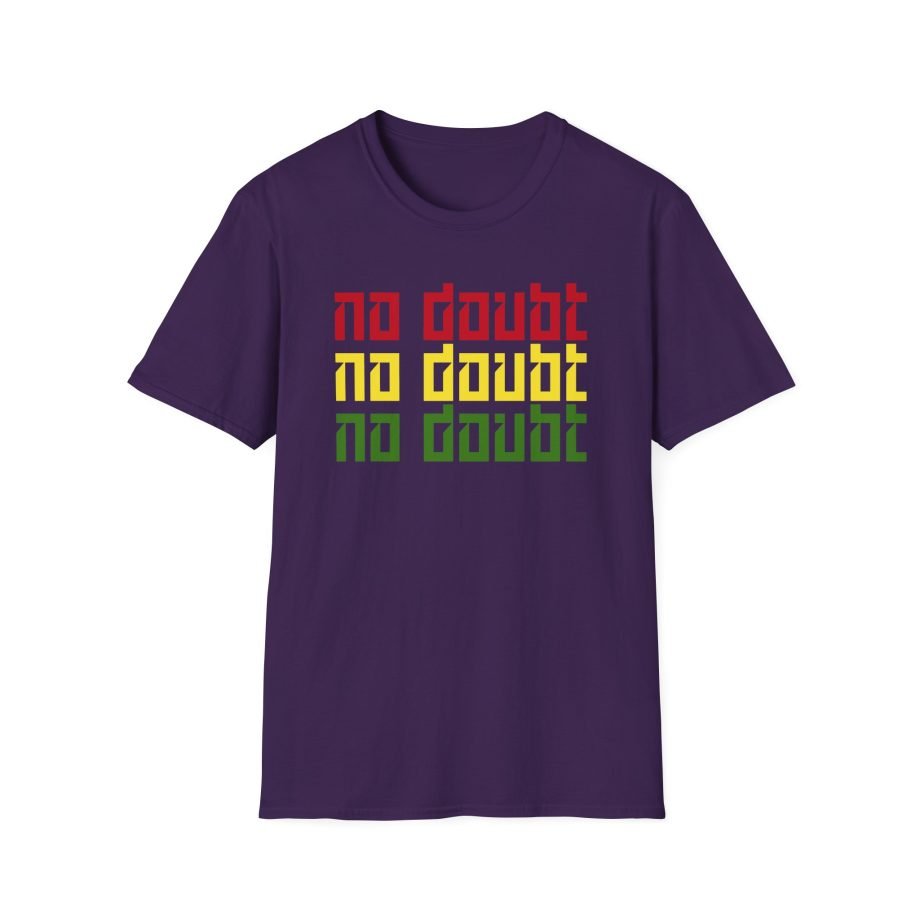 Rasta No Doubt Logo Unisex Softstyle T-Shirt