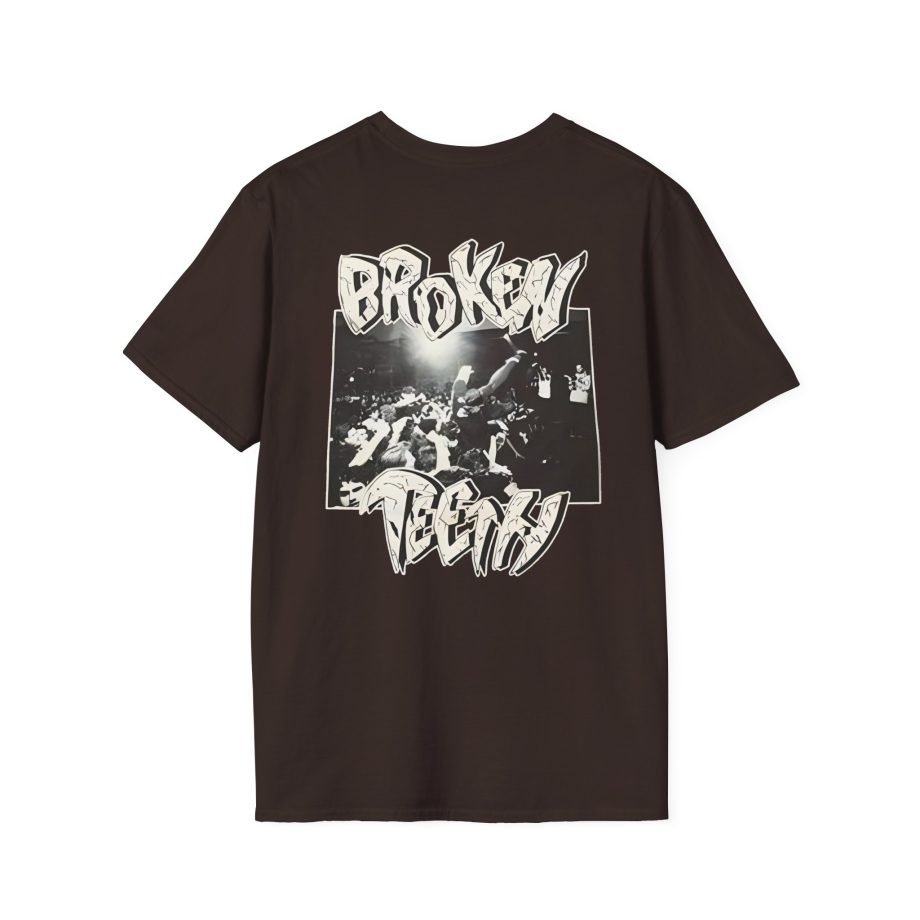Broken Teeth hardcore punk Unisex Softstyle T-Shirt