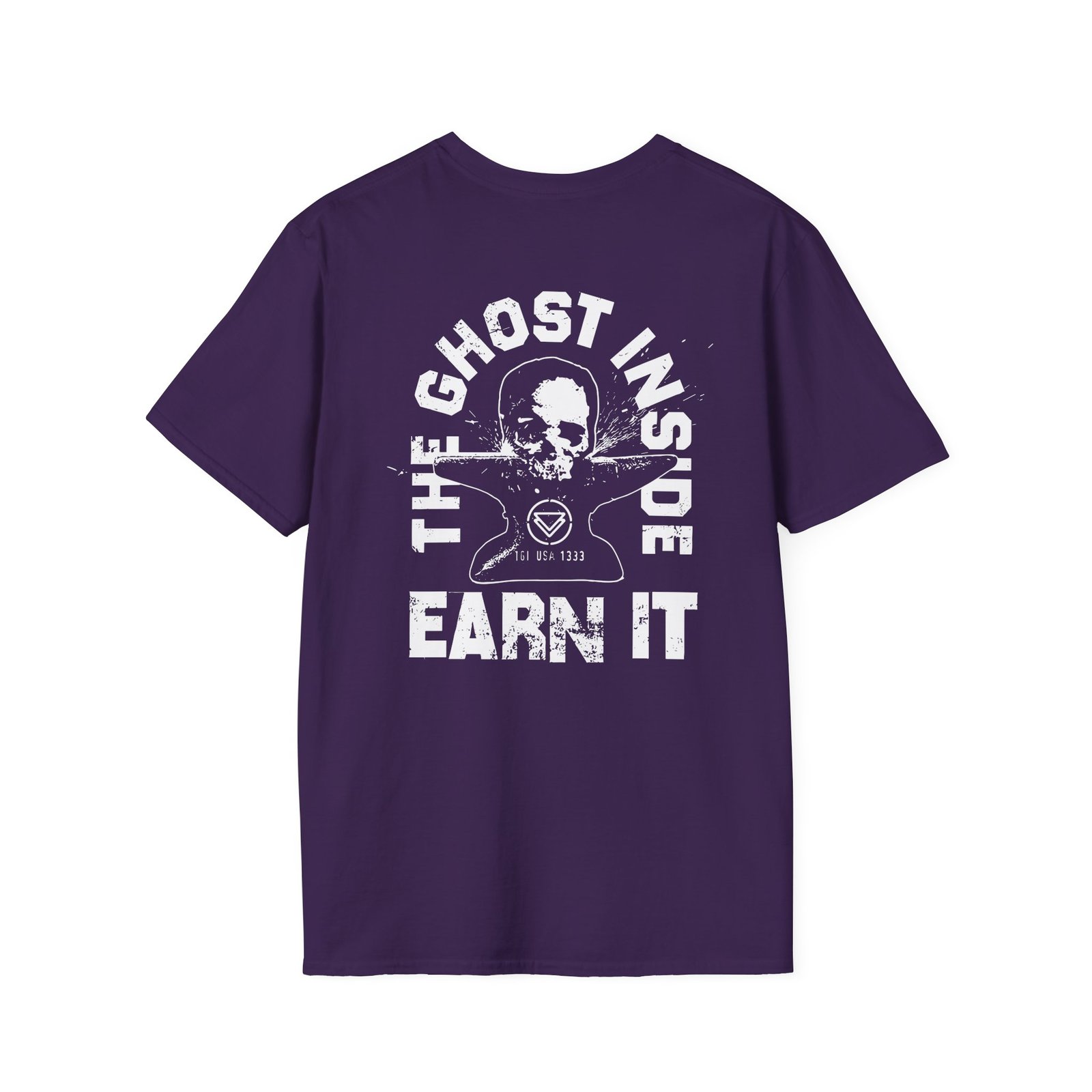 The Ghost Inside Anvil Skull Unisex Softstyle T-Shirt