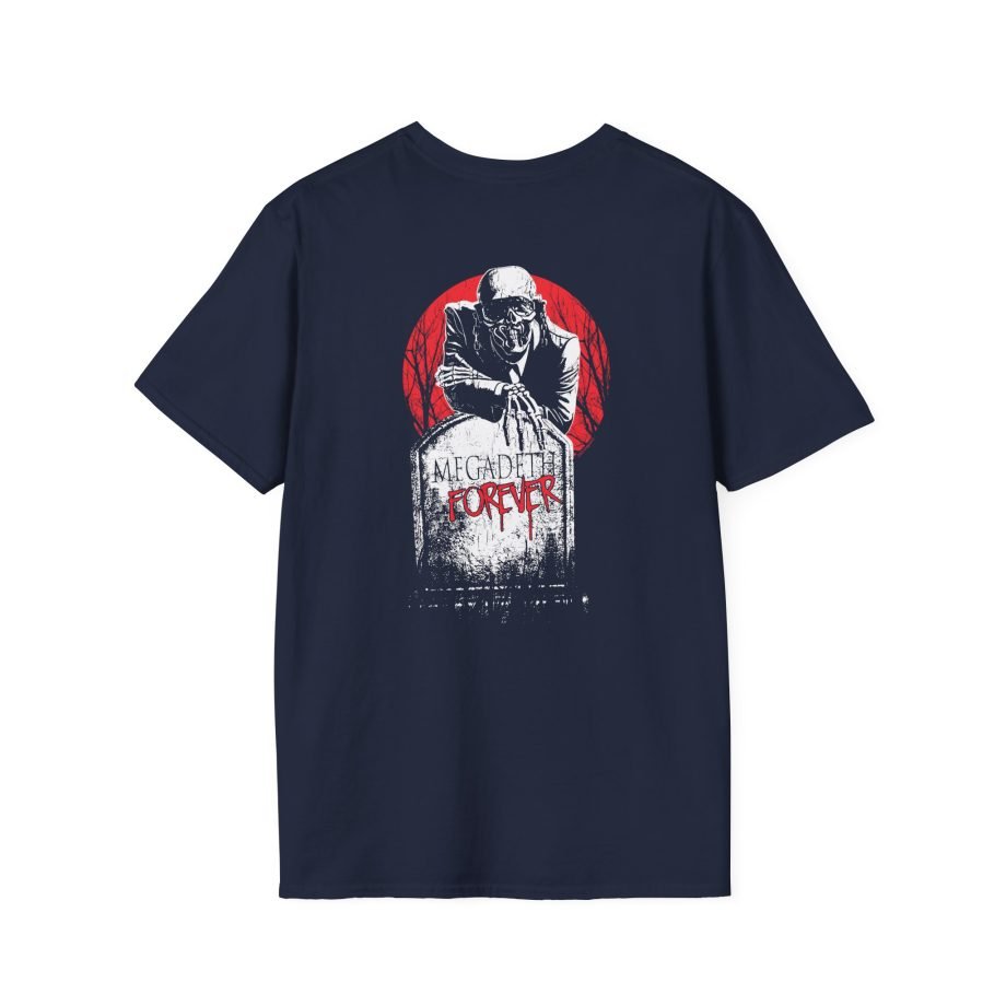 Megadeth Tombstone Vic Unisex Softstyle T-Shirt