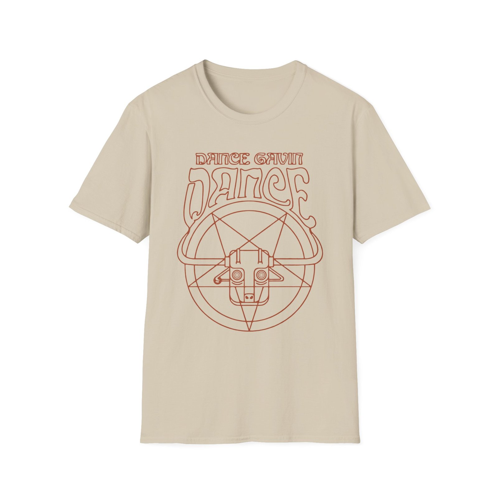 Dance Gavin Dance Pentagram Unisex Softstyle T-Shirt