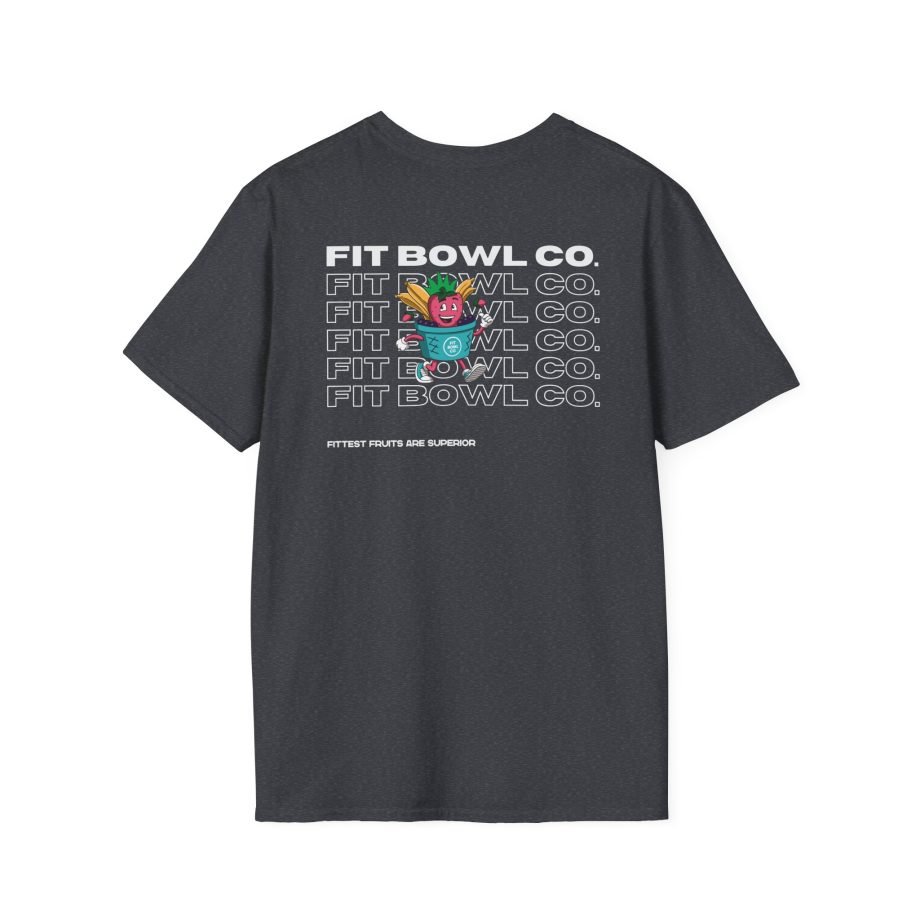 Acai Bowl Mascot Unisex Softstyle T-Shirt