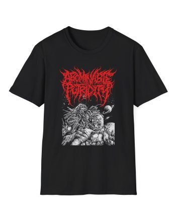 Abominable Putridity The Last Astronaut Red Logo Unisex Softstyle T-Shirt