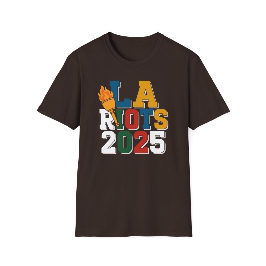 Larry Elder La Riots 2025 unisex softstyle t-shirt
