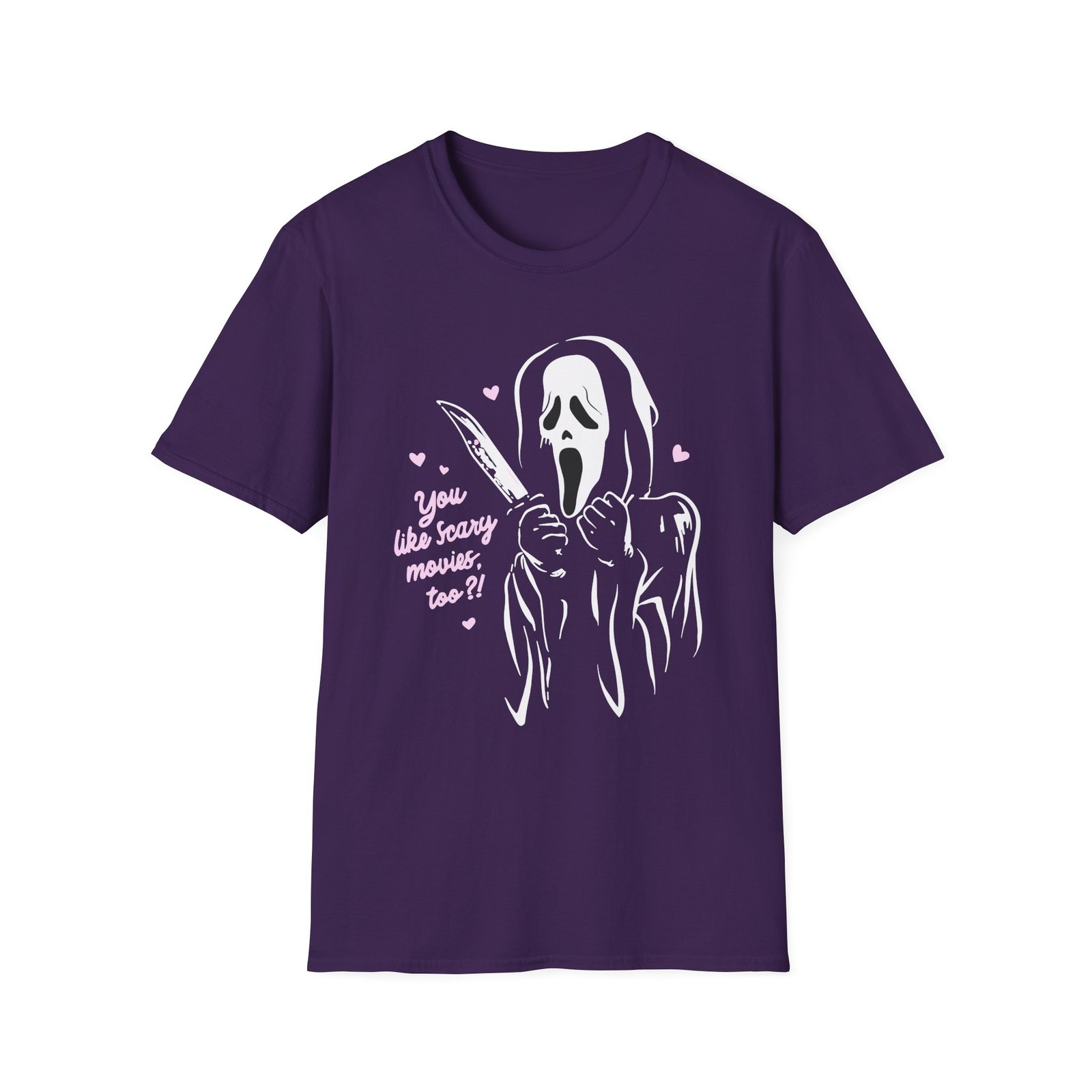 Ghostface You Like Scary Movies Too? Unisex Softstyle T-Shirt