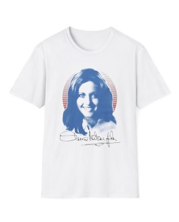 Olivia Newton John Smiles & Signs Unisex Softstyle T-Shirt