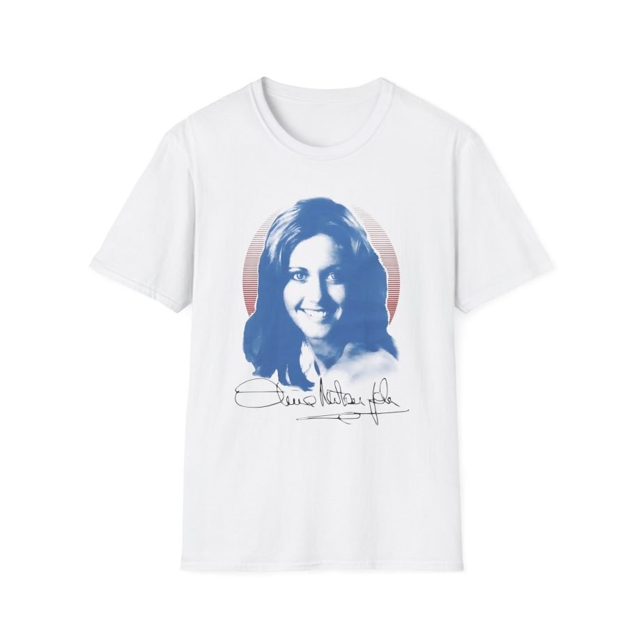Olivia Newton John Smiles & Signs Unisex Softstyle T-Shirt