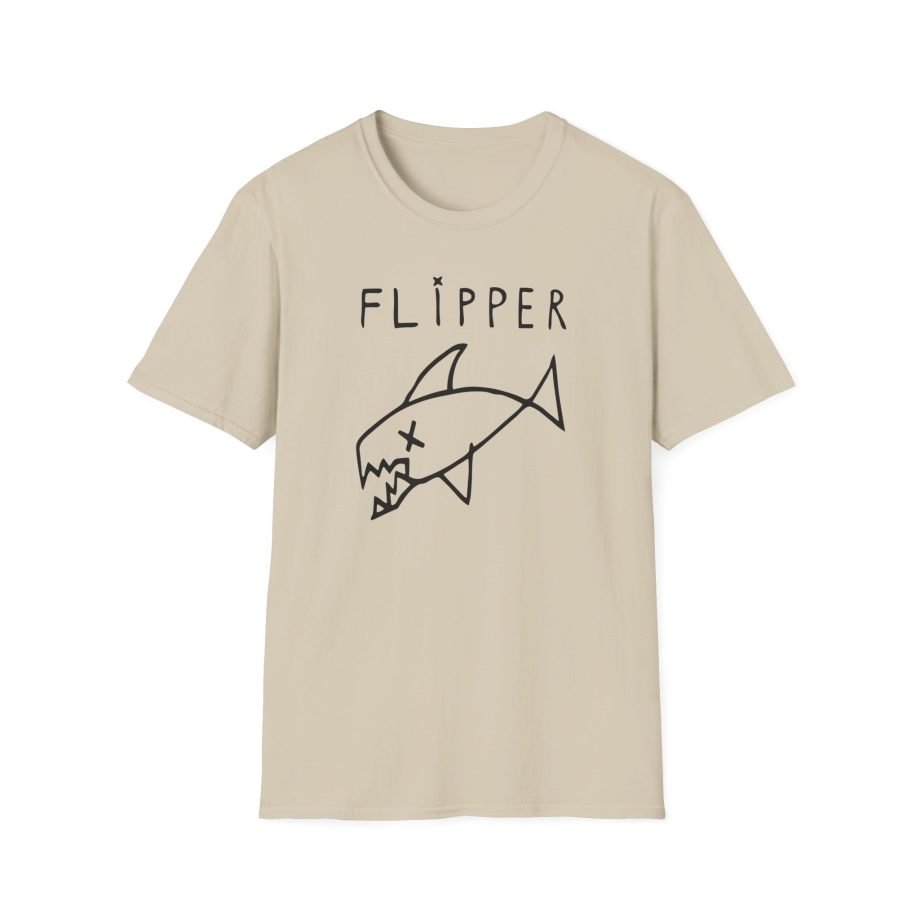 Flipper Long Fish Unisex Softstyle T-Shirt