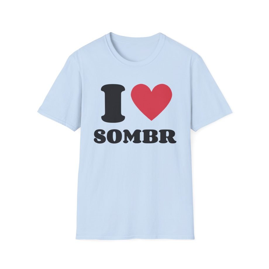 I Love Sombr Unisex Softstyle T-Shirt