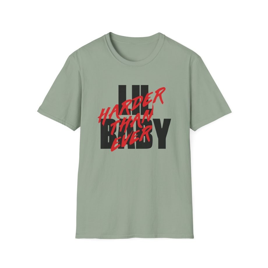 Lil Baby Harder Then Ever Unisex Softstyle T-Shirt