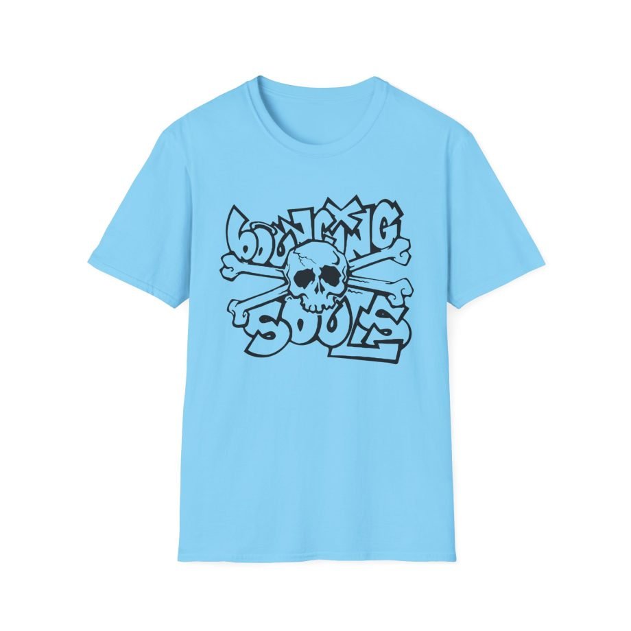 The Bouncing Souls Skull And Crossbones Unisex Softstyle T-Shirt