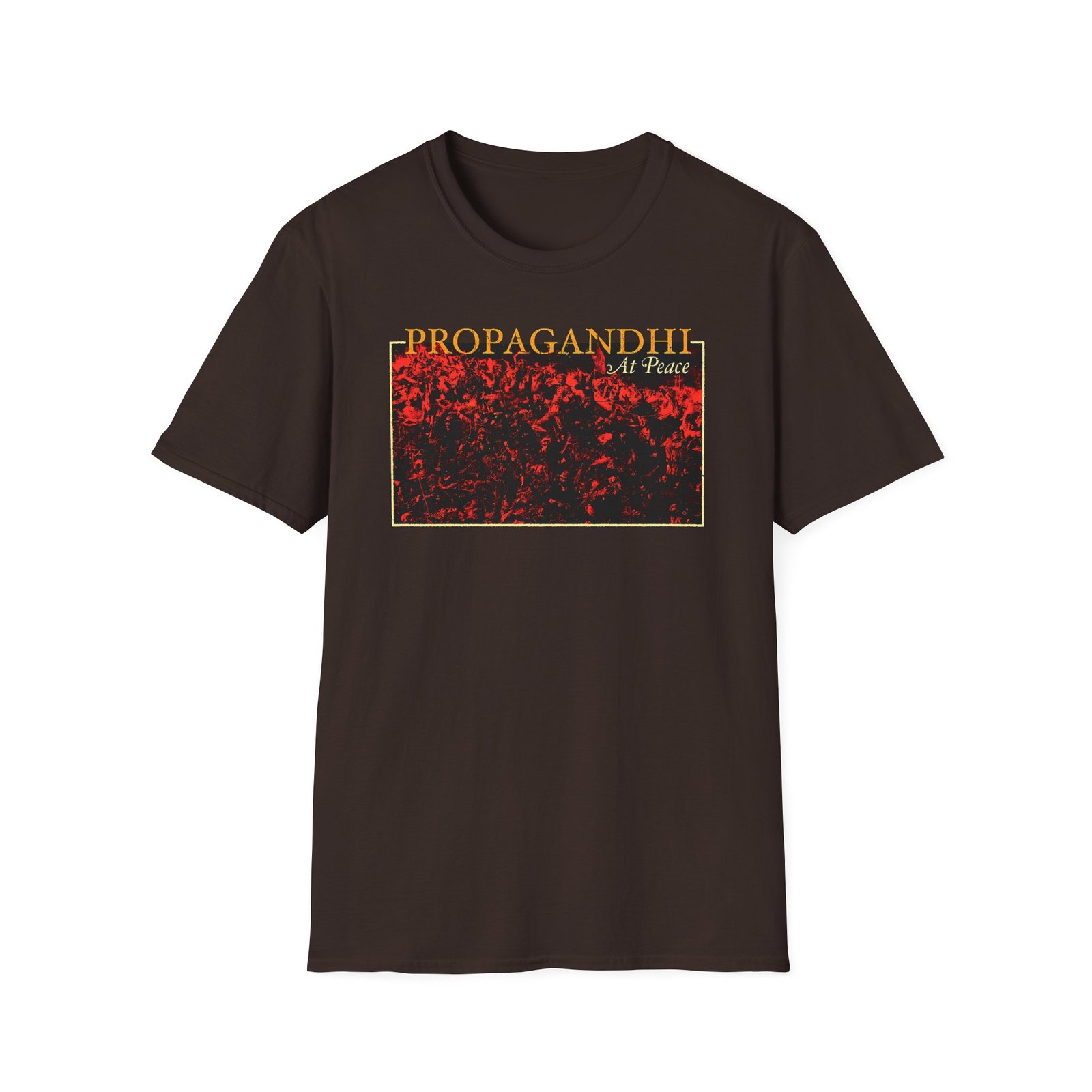 Propagandhi At Peace Album Unisex Softstyle T-Shirt