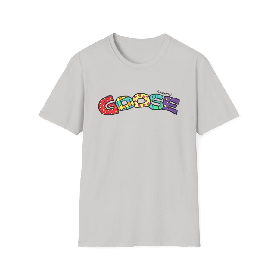 Goose x Staycool   Rainbow Unisex Softstyle T-Shirt