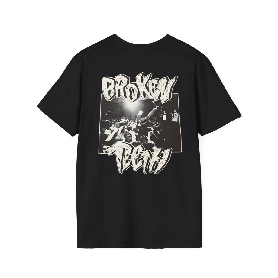 Broken Teeth hardcore punk Unisex Softstyle T-Shirt