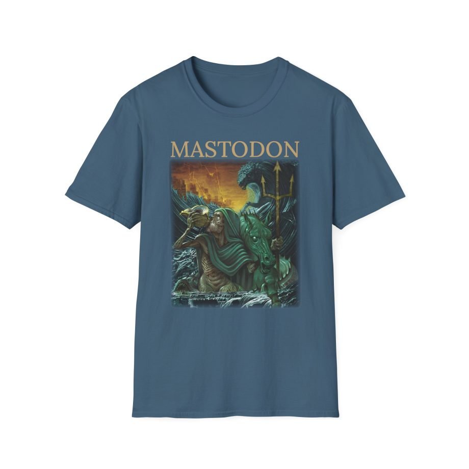 Mastodon Vignette Horse Remission Unisex Softstyle T-Shirt