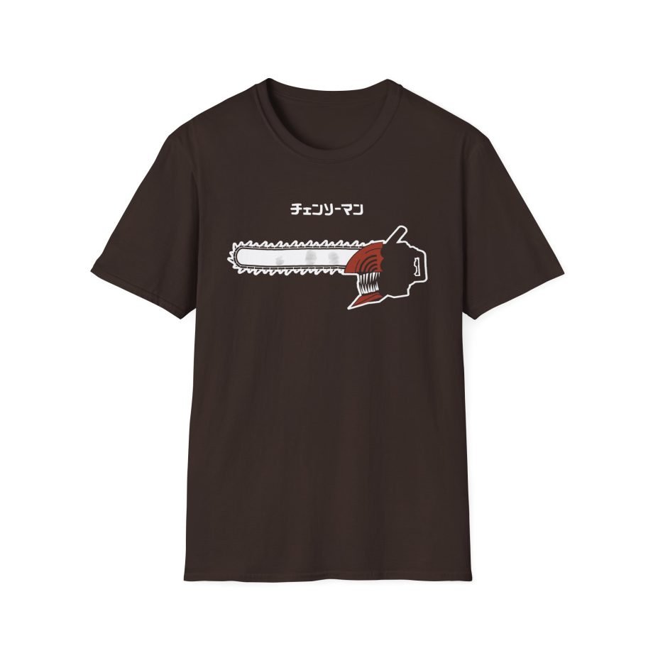 Chainsaw Man Flaming Unisex Softstyle T-Shirt