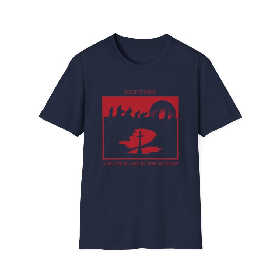 Night Sins Silver Blade Unisex Softstyle T-Shirt