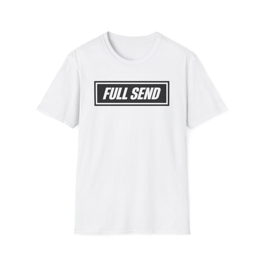 Full Send Logo Unisex Softstyle T-Shirt