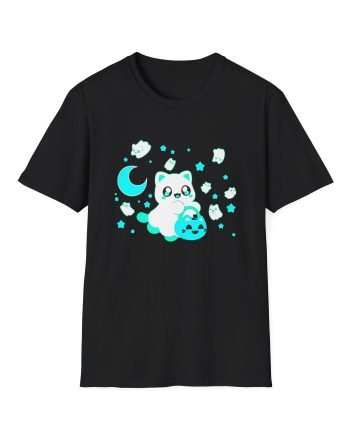 Aphmau Ghost Cat Unisex Softstyle T-Shirt