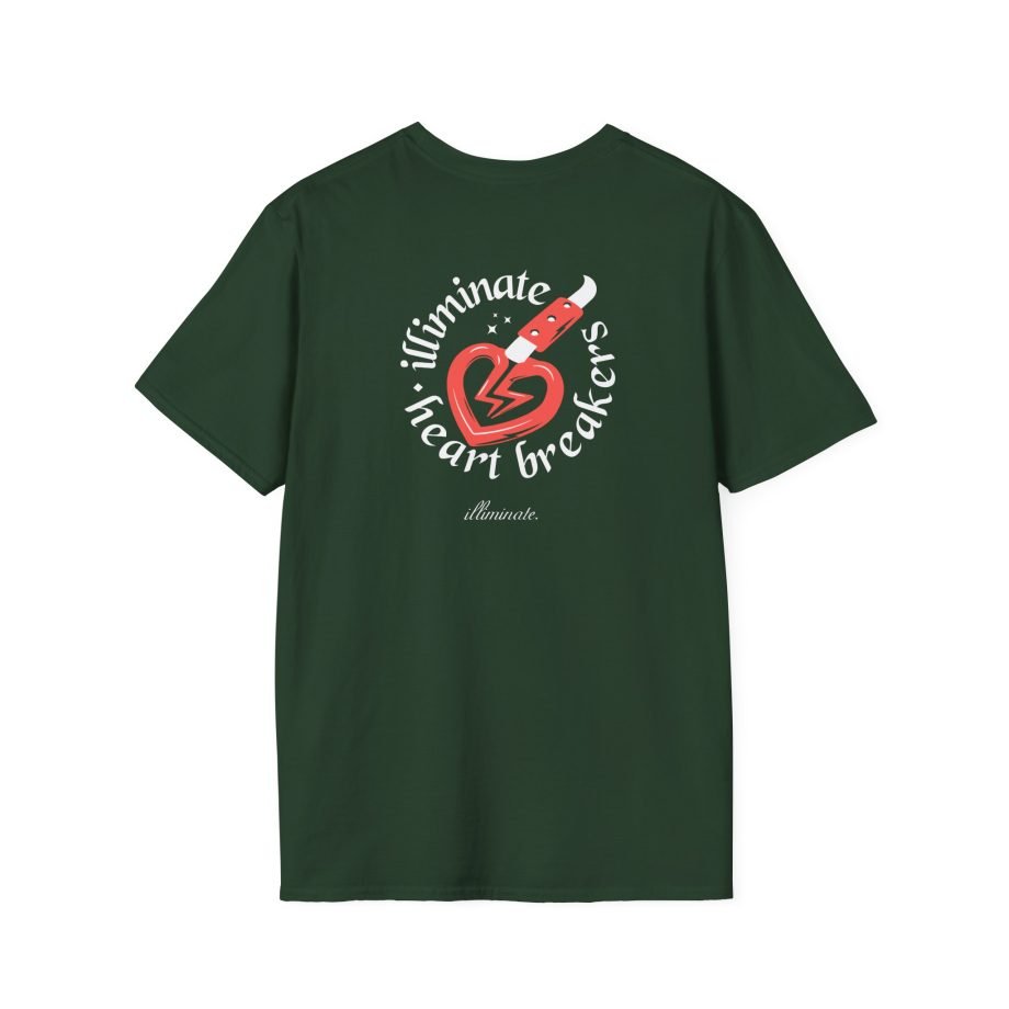 Illiminate Heart Breakers Unisex Softstyle T-Shirt