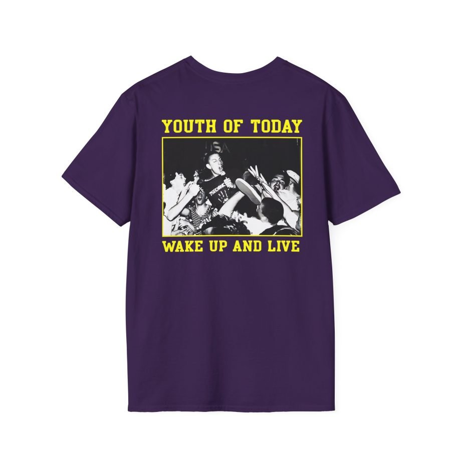 Youth of Today Wake Up And Live Unisex Softstyle T-Shirt