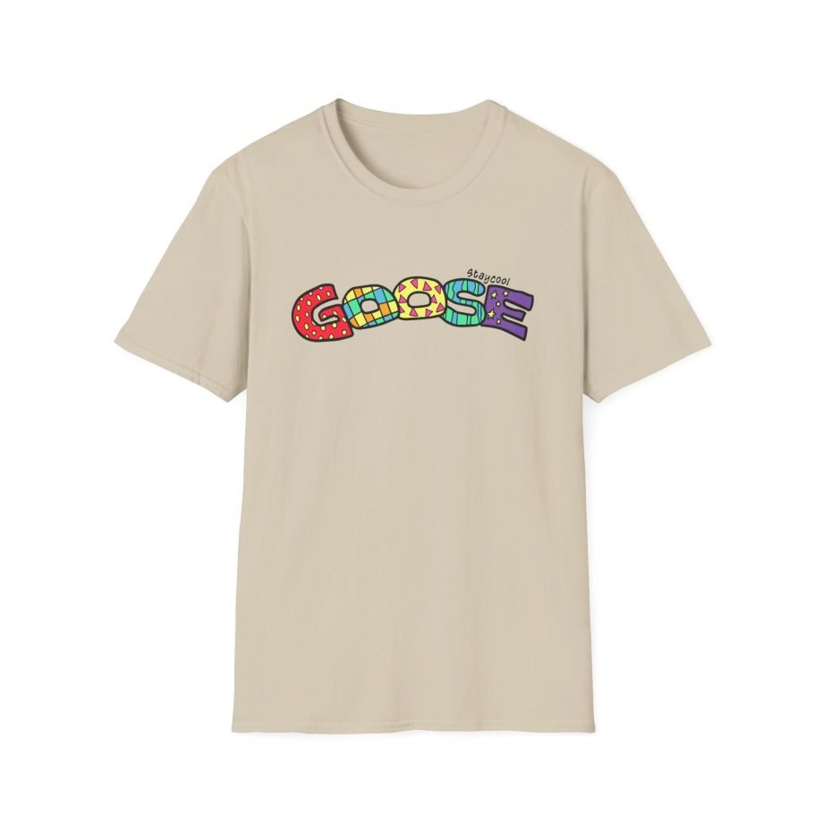 Goose x Staycool   Rainbow Unisex Softstyle T-Shirt