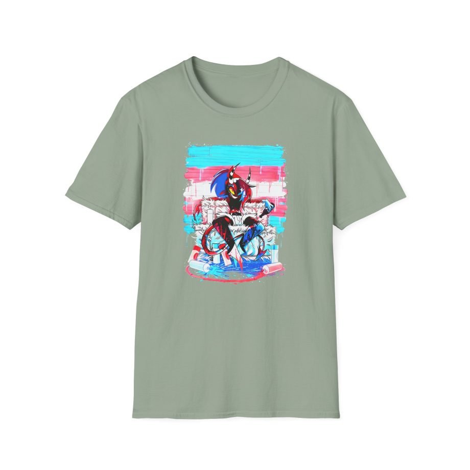Helluva Boss Sallie May Micro Ribbed Unisex Softstyle T-Shirt