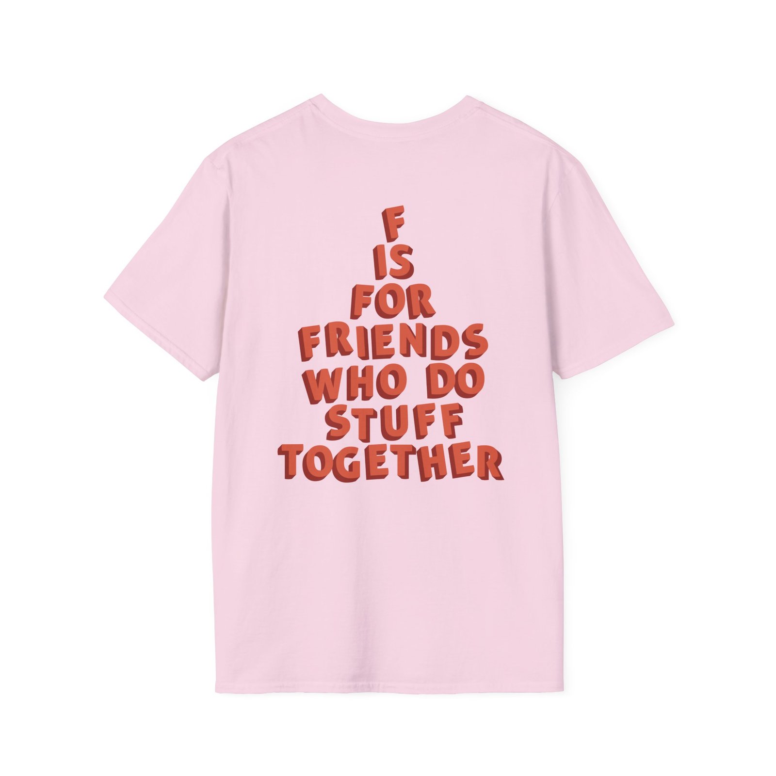 Spongebob Do Stuff Together Unisex Softstyle T-Shirt
