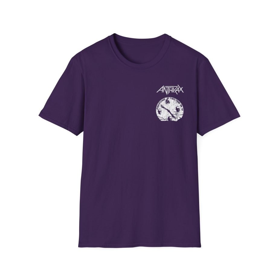 Anthrax Broken Clock Unisex Softstyle T-Shirt