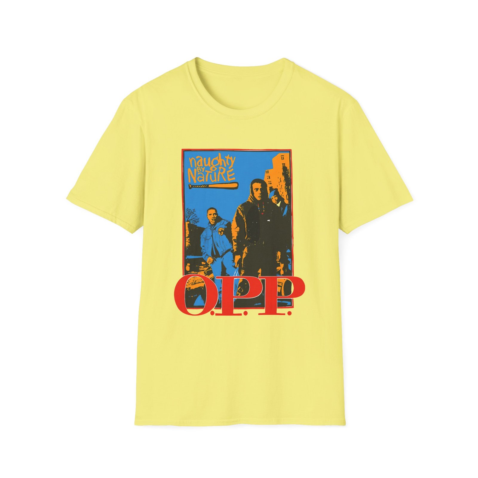Naughty by Nature Vintage O.P.P. Unisex Softstyle T-Shirt