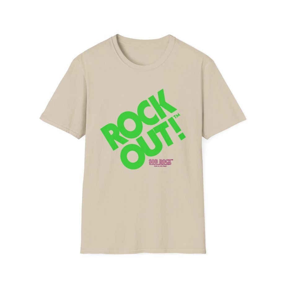 John Mayer Rock Out Unisex Softstyle T-Shirt