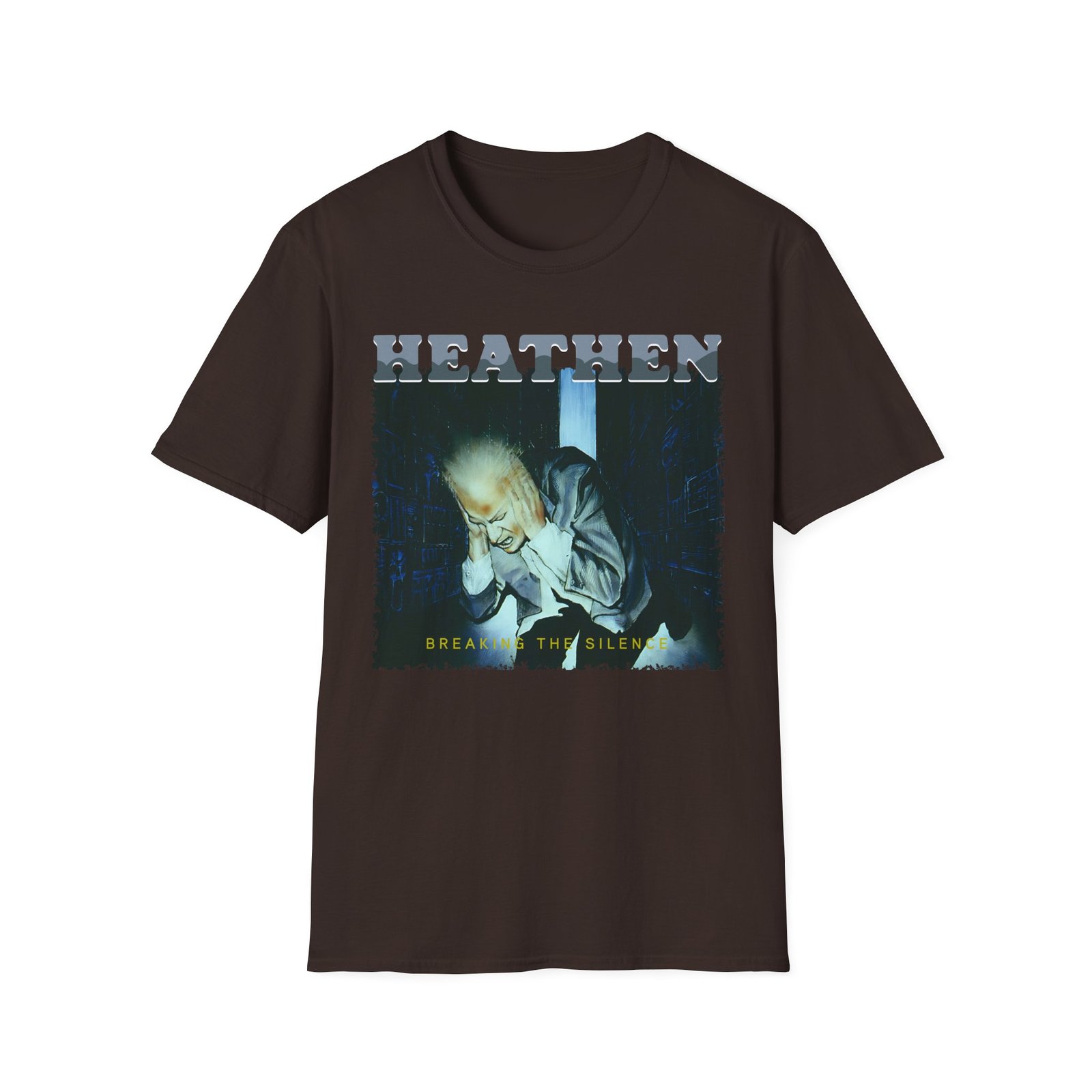 Heathen Breaking The Silence Unisex Softstyle T-Shirt