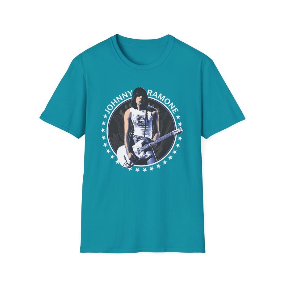 Johnny Ramone Seal Unisex Softstyle T-Shirt